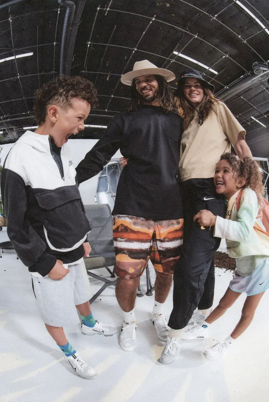 The Spring Essentials cast for Nike